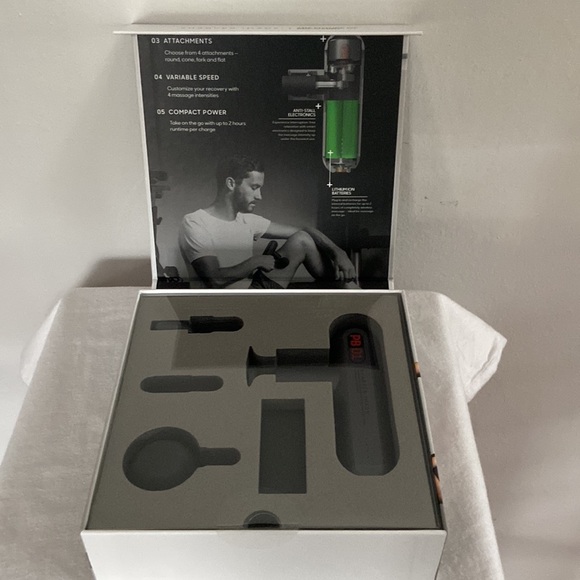 Sharper Image Powerboost Move Portable Percussion Massager - Picture 3 of 5